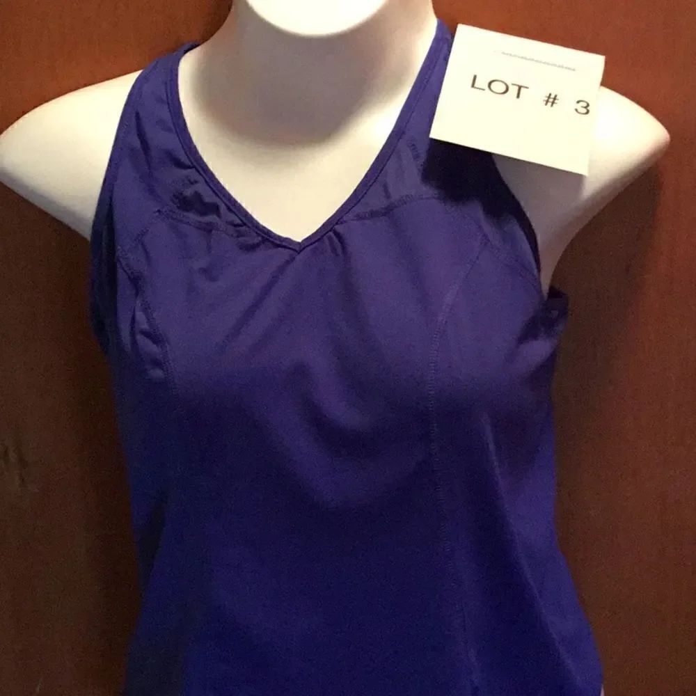 Ladies workout tank x large purple by KAKTUS